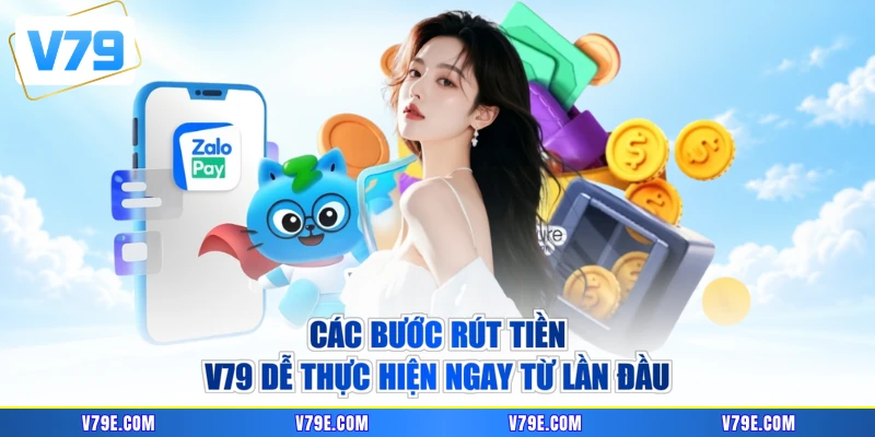 Các bước rút tiền V79 dễ thực hiện ngay từ lần đầu
